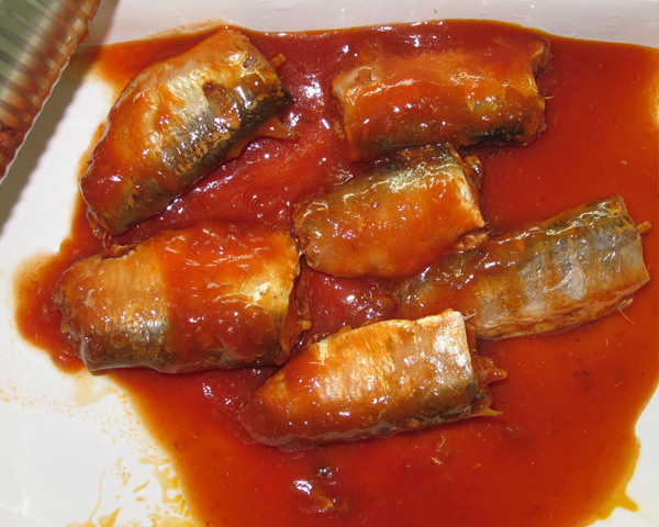 Canned Sardine in tomato sauce