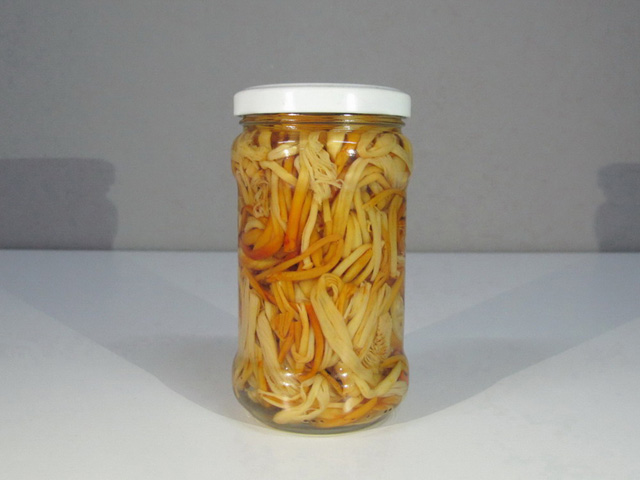 370ml Golden Mushroom in Glass Jar