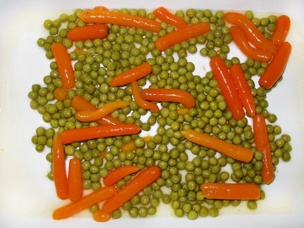 Canned Green Pea mixed