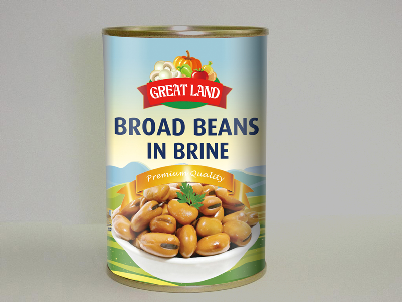 Canned Broad Beans in baby size