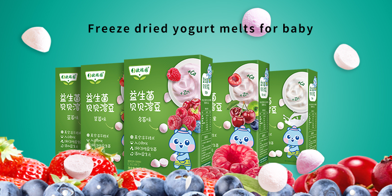 Freeze Dreid Yogurt Melt for baby