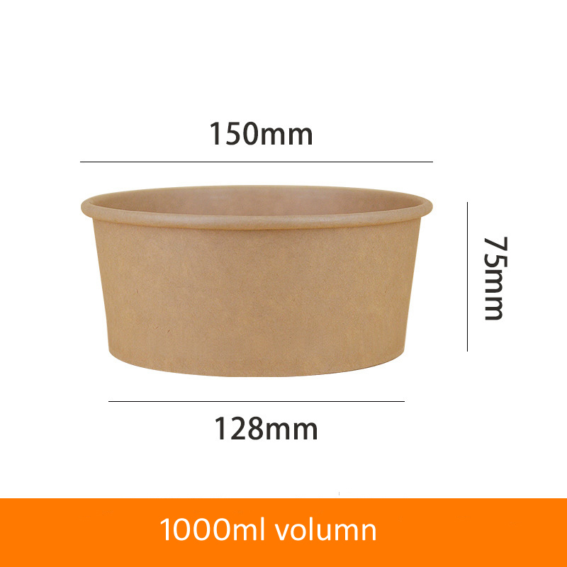 Kraft Paper Bowl 1000ml